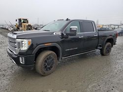 Salvage cars for sale at Eugene, OR auction: 2022 GMC Sierra K2500 Denali