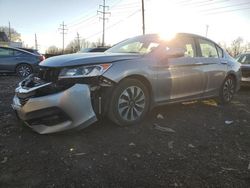 Salvage cars for sale from Copart Columbus, OH: 2017 Honda Accord Hybrid EXL