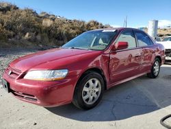 Honda Accord ex salvage cars for sale: 2001 Honda Accord EX