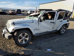 Salvage cars for sale from Copart Helena, MT: 2013 Jeep Wrangler Unlimited Sahara