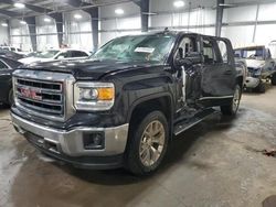 GMC Sierra salvage cars for sale: 2015 GMC Sierra K1500 SLT