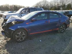 Salvage cars for sale at North Billerica, MA auction: 2019 KIA Forte FE