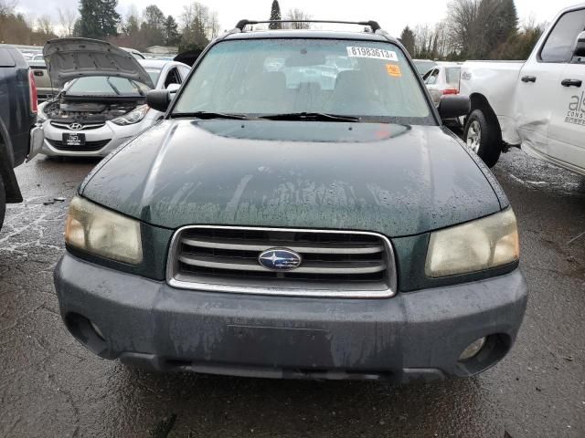 2005 Subaru Forester 2.5X