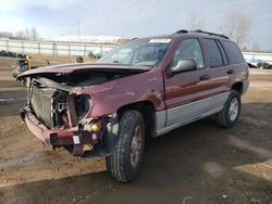 Salvage cars for sale from Copart Columbia Station, OH: 2000 Jeep Grand Cherokee Laredo