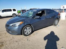 Vehiculos salvage en venta de Copart Amarillo, TX: 2016 KIA Forte LX