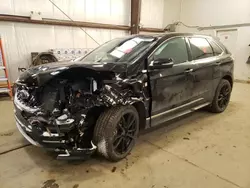 Salvage cars for sale at Nisku, AB auction: 2020 Ford Edge Titanium