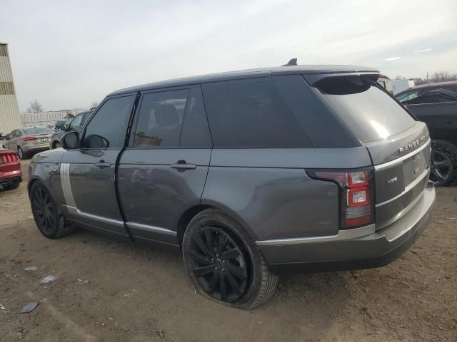 2016 Land Rover Range Rover HSE