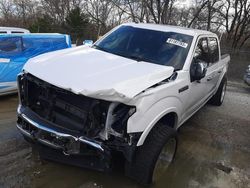 Salvage cars for sale from Copart Grand Prairie, TX: 2017 Ford F150 Supercrew