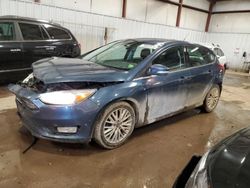 Salvage cars for sale from Copart Lansing, MI: 2018 Ford Focus Titanium