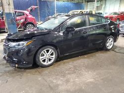 Salvage cars for sale from Copart Woodhaven, MI: 2017 Chevrolet Cruze LT