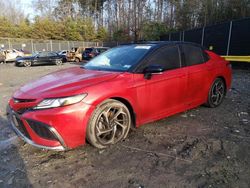 Salvage cars for sale from Copart Waldorf, MD: 2021 Toyota Camry XSE