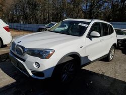 Salvage cars for sale at Austell, GA auction: 2016 BMW X3 XDRIVE28I