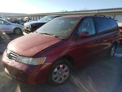 Salvage cars for sale at Louisville, KY auction: 2002 Honda Odyssey EX