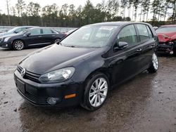Salvage cars for sale at Harleyville, SC auction: 2013 Volkswagen Golf