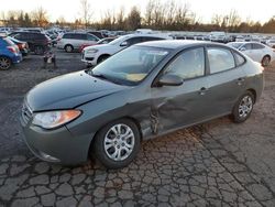 Salvage cars for sale from Copart Portland, OR: 2009 Hyundai Elantra GLS