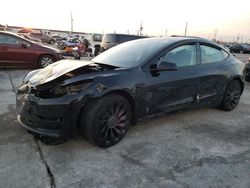 Tesla salvage cars for sale: 2023 Tesla Model 3