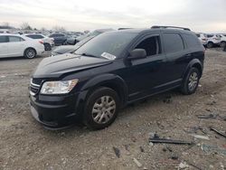 Salvage cars for sale at Earlington, KY auction: 2016 Dodge Journey SE