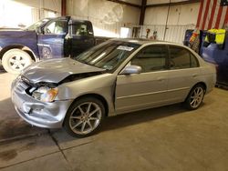 Salvage cars for sale from Copart Billings, MT: 2003 Honda Civic EX