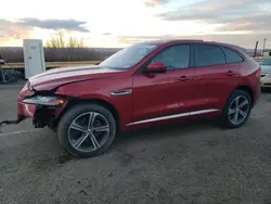 Jaguar salvage cars for sale: 2019 Jaguar F-PACE S