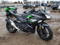 Salvage cars for sale from Copart Elgin, IL: 2023 Kawasaki EX400