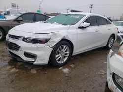 Salvage cars for sale from Copart Chicago Heights, IL: 2017 Chevrolet Malibu LT