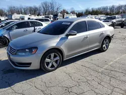 Salvage cars for sale from Copart Rogersville, MO: 2013 Volkswagen Passat SE