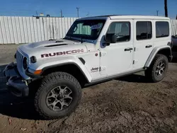 Jeep Wrangler salvage cars for sale: 2021 Jeep Wrangler Unlimited Rubicon