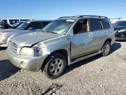 Salvage cars for sale at Earlington, KY auction: 2003 Toyota Highlander Limited