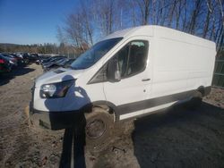 Salvage trucks for sale at Candia, NH auction: 2019 Ford Transit T-150