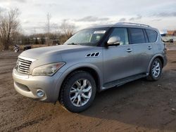 Salvage cars for sale at Columbia Station, OH auction: 2011 Infiniti QX56