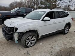 Volkswagen salvage cars for sale: 2019 Volkswagen Atlas SE