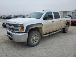 Salvage cars for sale at Kansas City, KS auction: 2016 Chevrolet Silverado K2500 Heavy Duty