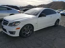 Salvage cars for sale at Colton, CA auction: 2014 Mercedes-Benz C 250