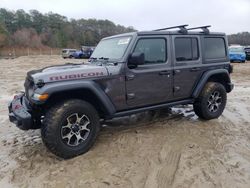 Jeep Wrangler Unlimited Rubicon salvage cars for sale: 2018 Jeep Wrangler Unlimited Rubicon