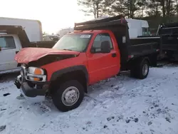 GMC salvage cars for sale: 2002 GMC New Sierra K3500