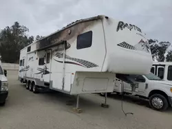 Salvage trucks for sale at Van Nuys, CA auction: 2005 Rapt 5th Wheel