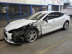 Tesla salvage cars for sale: 2015 Tesla Model S 85D