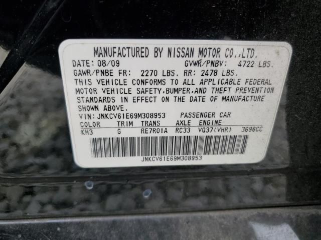 2009 Infiniti G37 Base