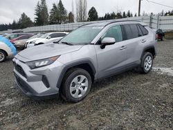 Vehiculos salvage en venta de Copart Graham, WA: 2021 Toyota Rav4 LE