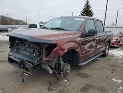 Salvage cars for sale from Copart Ham Lake, MN: 2016 Ford F150 Supercrew