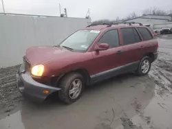 Vehiculos salvage en venta de Copart Albany, NY: 2004 Hyundai Santa FE GLS