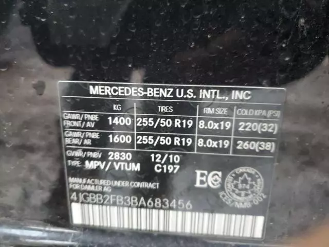 2011 Mercedes-Benz ML 350 Bluetec