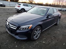 Mercedes-Benz salvage cars for sale: 2015 Mercedes-Benz C 300 4matic