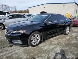 Chevrolet salvage cars for sale: 2017 Chevrolet Impala LT