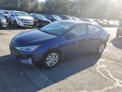 Hyundai salvage cars for sale: 2019 Hyundai Elantra SE