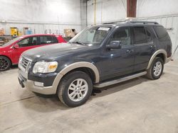 Salvage cars for sale from Copart Milwaukee, WI: 2010 Ford Explorer Eddie Bauer