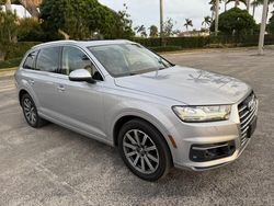 Audi q7 salvage cars for sale: 2018 Audi Q7 Premium Plus