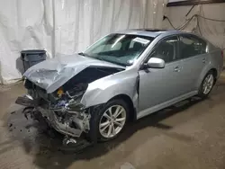 Salvage cars for sale at Ebensburg, PA auction: 2013 Subaru Legacy 2.5I Limited