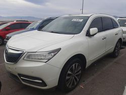 Acura Vehiculos salvage en venta: 2014 Acura MDX Advance