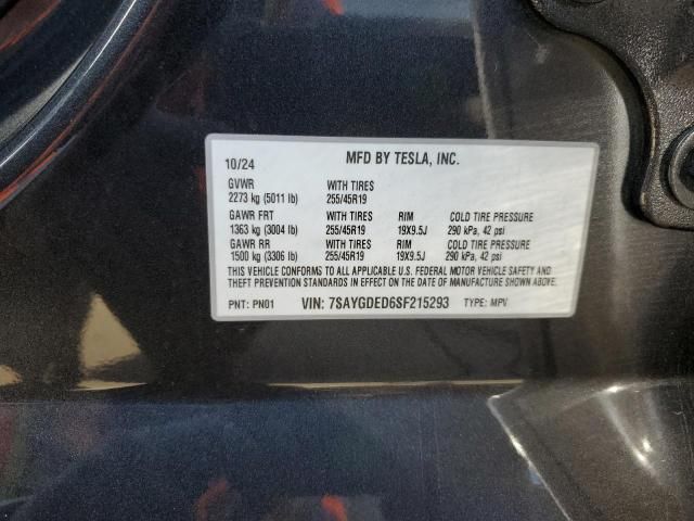 2025 Tesla Model Y